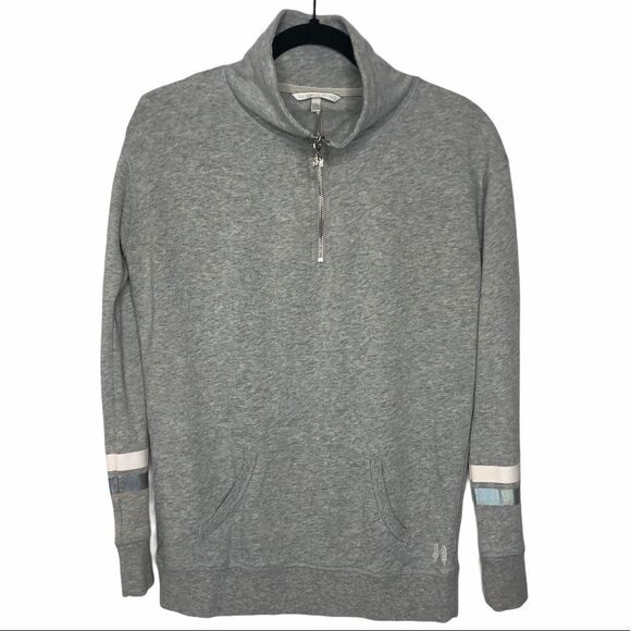 2/$30 Victoria’s Secret Angel Quarter Zip Hoodie Jacket Sweatshirt Y2K 2000s - Picture 3 of 6